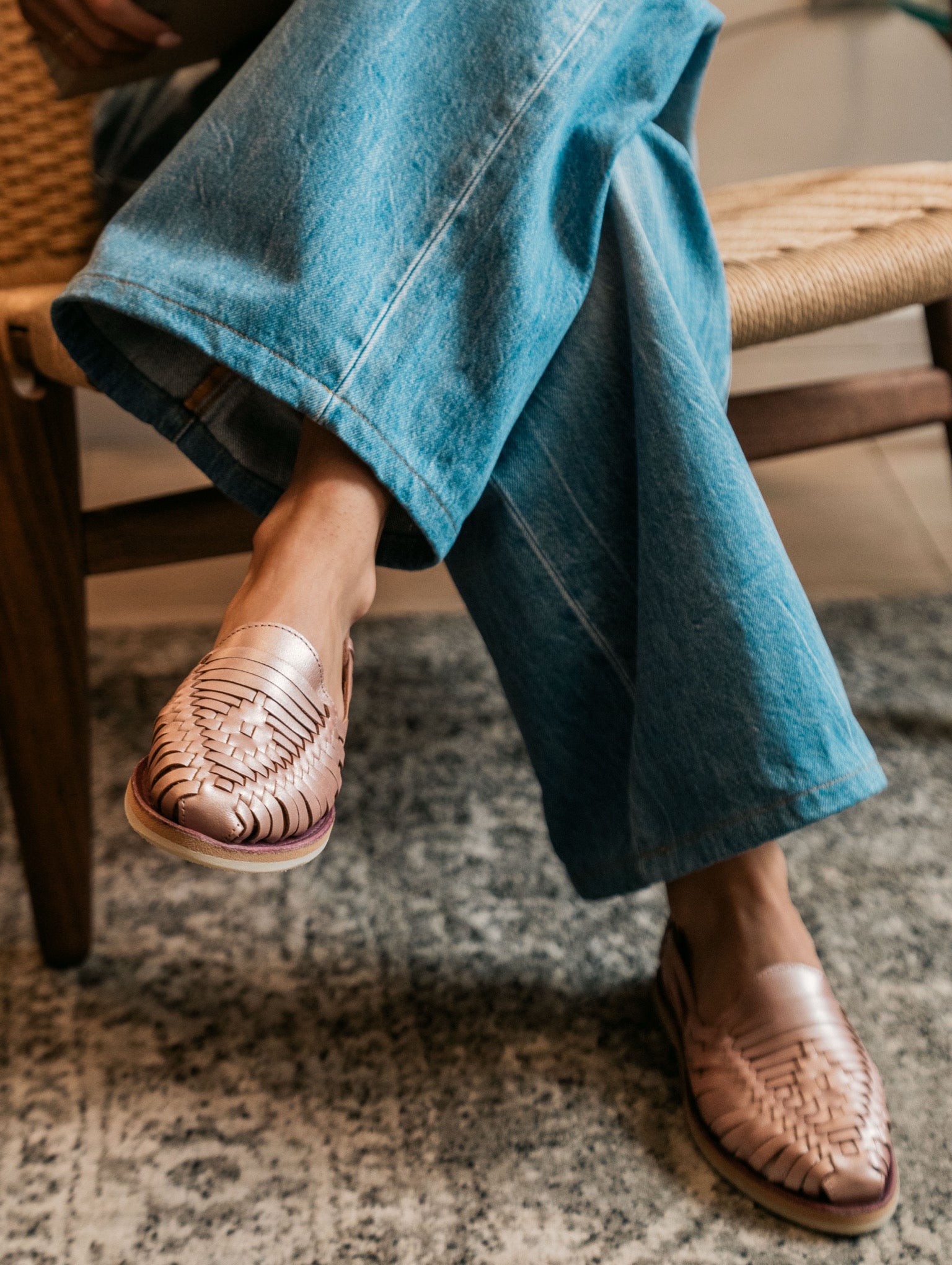 Rose Quartz Slip Ons - Women - US - Espiritu