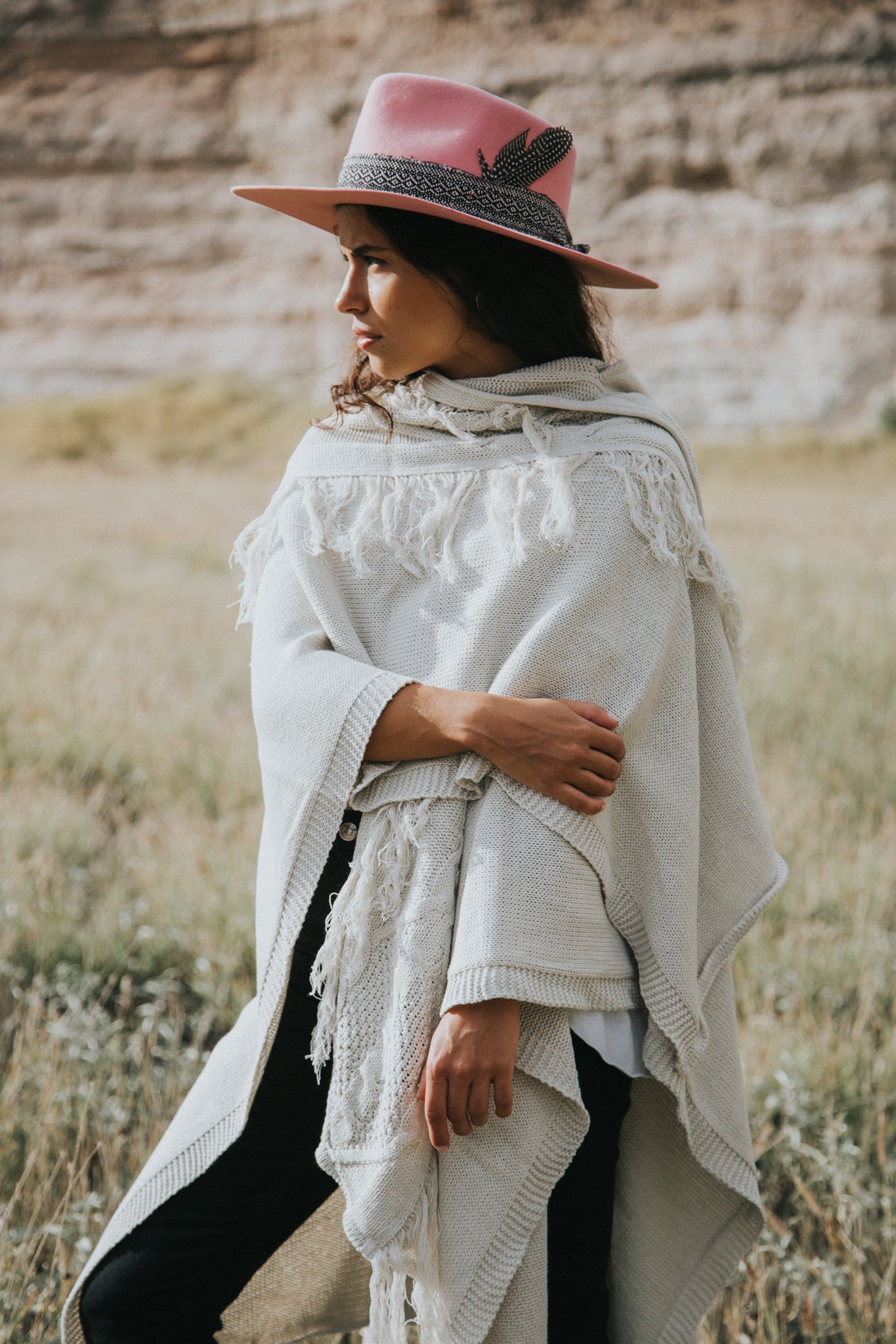 Full Moon Hoodie Poncho - Espiritu