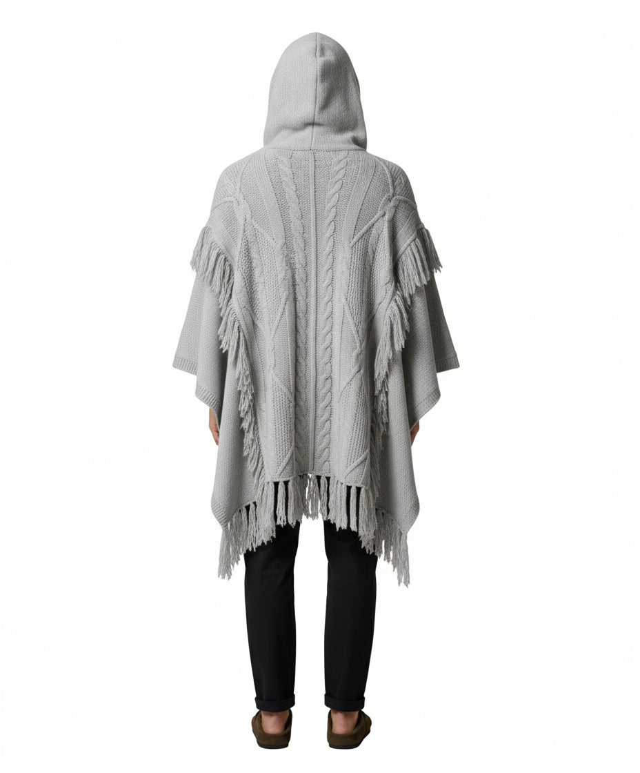 Half Light Hoodie Poncho - Espiritu