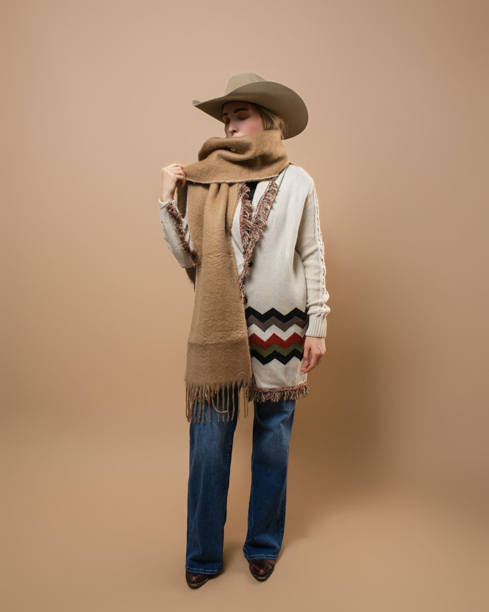 Paricutin V-Neck Heritage Cardigan